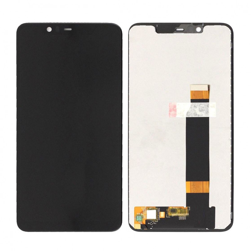 Buy Now LCD With Touch Screen For Nokia 5.1 Plus Nokia X5 - White Display Glass Combo Folder